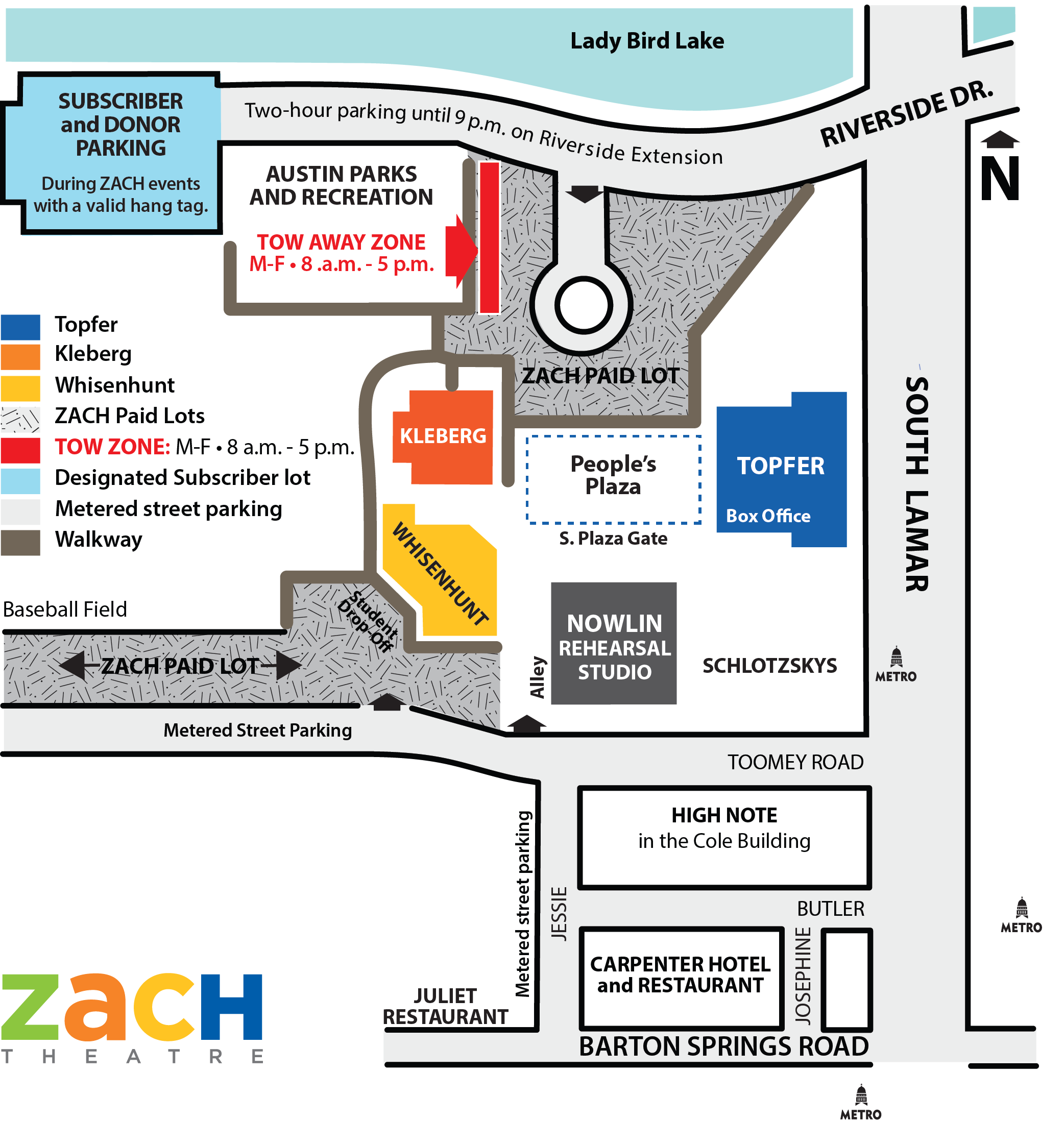 ZACH Campus Map