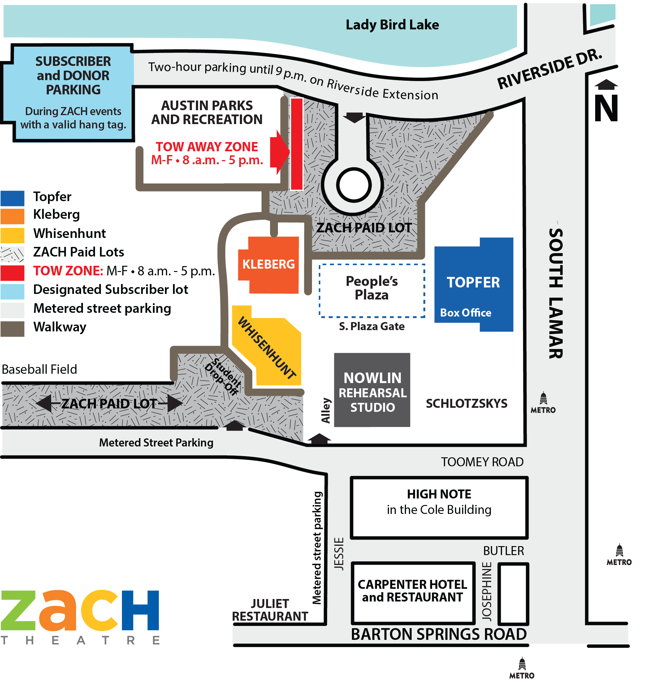 ZACH Campus Map